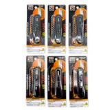Box Cutter Knife LED Laser - 6 Pieces Per Retail Ready Display 26431