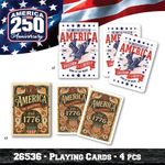 Patriotic USA 250 Floor Display - 78 Pieces Per Retail Ready Display Kit 88626 NOVELTY INC