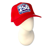 USA 250 Patriotic All-American Ball Cap Hat - 6 Pieces Per Retail Ready Display 26553
