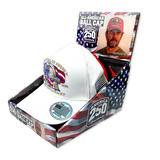 USA 250 Patriotic All-American Ball Cap Hat - 6 Pieces Per Retail Ready Display 26553
