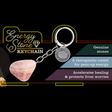 Energy Stone Keychain - 12 Pieces Per Retail Ready Display 26561
