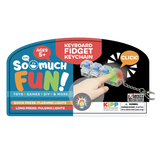 Keyboard Fidget Keychain - 6 Pieces Per Retail Ready Display 26562