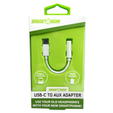 Audio Adapter Auxiliary to USB-C Converter - 6 Pieces Per Pack 26563