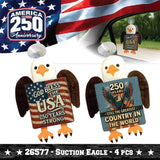 Patriotic USA 250 Floor Display - 58 Pieces Per Retail Ready Display Kit 88627