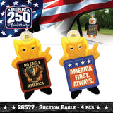 Patriotic USA 250 Floor Display - 58 Pieces Per Retail Ready Display Kit 88627