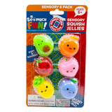 Assorted Squish Jellies - Store Surplus No Display - 12 Pieces Per Pack 26604L