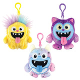 Hugly Monster Plush Keychain - Store Surplus No Display - 12 Pieces Per Pack 26614L