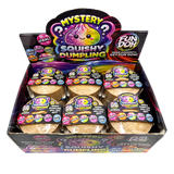 Fun Doh Squishy Mystery Dumpling Toy - 12 Pieces Per Retail Ready Display 26628