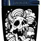 Glow in The Dark Cig Pack Lighter B - 12 Pieces Per Retail Ready Display 26650