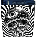 Glow in The Dark Cig Pack Lighter B - 12 Pieces Per Retail Ready Display 26650