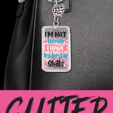 Glitter Shake Keychain - Store Surplus No Display - 12 Pieces Per Pack 26664L