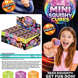 Fun Doh Mini Squishy Cube 2-Pack Set - 12 Sets Per Retail Ready Display 26673