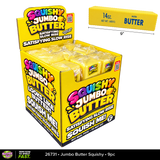 Slow Rise Jumbo Butter Squishy - 9 Pieces Per Retail Ready Display 26731