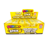 Slow Rise Small Butter Squishy - 12 Pieces Per Retail Ready Display 26732