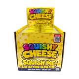 Slow Rise Cheese Squishy - 12 Pieces Per Retail Ready Display 26733