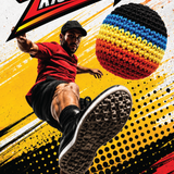 Kick Drop Foot Bag Game - 12 Pieces Per Retail Ready Display 26742
