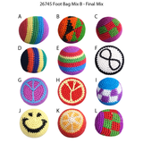 Kick Drop Foot Bag Game - 12 Pieces Per Retail Ready Display 26745