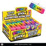 Slow Rise Rainbow Butter Squishy - 12 Pieces Per Retail Ready Display 26767