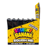 Fun Doh Banana Squishy - 6 Pieces Per Retail Ready Display 26774