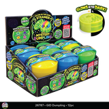 Fun Doh Squishy Glow-in-the-Dark Mystery Streamer Dumpling Toy - 12 Pieces Per Retail Ready Display 26787