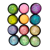 Fun Doh Squishy Glow-in-the-Dark Mystery Dumpling Black Streamer Toy - 12 Pieces Per Retail Ready Display 26788