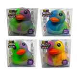 Fun Doh SquishZilla Mega Squishy Tie Dye Duck - 8 Pieces Per Retail Ready Display 26811