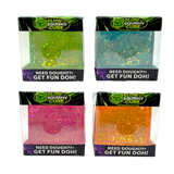 Fun Doh Glow-in-the-Dark Squish and Squeeze Slow-Release Fun Cube Toy - Store Surplus No Display - 12 Pieces Per Pack 26847L
