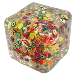 Fun Doh Squishy Charm Cube - Store Surplus No Display - 12 Pieces Per Pack 26848L