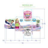 Fun Doh Squishy Charm Cube - Store Surplus No Display - 12 Pieces Per Pack 26848L