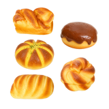 Fun Doh Squishy Bakery Slow Rise Bread - 12 Pieces Per Retail Ready Display 26849