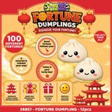 Fun Doh SquishZilla™ Fortune Cookie Dumpling Toy - Store Surplus No Display - 12 Pieces Per Pack 26857L