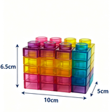 Fun Doh SquishZilla Small Squish Blocks - 6 Pieces Per Retail Ready Display 26869