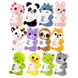 Clip-on Soft Plush Friends - Store Surplus No Display - 12 Pieces Per Pack 26872L
