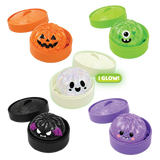 Fun Doh SquishZilla Petite Spooky Steamers Dumpling Toy - Store Surplus No Display - 12 Pieces Per Pack 26882L