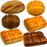 Fun Doh™ Squishy Bakery Slow Rise Mega Bread - Store Surplus No Display - 6 Pieces Per Pack 26891L (Copy)