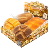 Fun Doh™ Squishy Bakery Slow Rise Mega Bread - 6 Pieces Per Retail Ready Display 26891