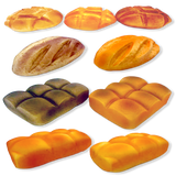 Fun Doh™ Squishy Bakery Slow Rise Mega Bread - Store Surplus No Display - 6 Pieces Per Pack 26891L (Copy)