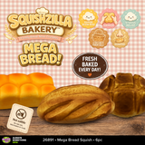 Fun Doh™ Squishy Bakery Slow Rise Mega Bread - Store Surplus No Display - 6 Pieces Per Pack 26891L (Copy)