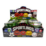 Fun Doh Sports Dumpling Squish Toy - 12 Pieces Per Retail Ready Display 26994