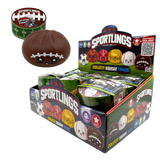 Fun Doh Sports Dumpling Squish Toy - 12 Pieces Per Retail Ready Display 26994