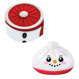 Fun Doh Merry Squishmas Squishy Christmas Dumplings - Store Surplus No Display - 12 Pieces Per Pack 27003L