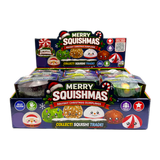 Fun Doh Merry Squishmas Squishy Christmas Dumplings - 12 Pieces Per Retail Ready Display 27003