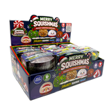 Fun Doh Merry Squishmas Squishy Christmas Dumplings - 12 Pieces Per Retail Ready Display 27003