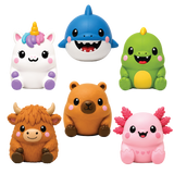 Fun Doh™ SquishZilla™ Mega Squishy Friends Toy - Store Surplus No Display - 8 Pieces Per Pack 27006L