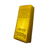 SquishZilla™ Fun Doh™ Gold Bar Slow-Rise Squishy Toy - 12 Pieces Per Retail Ready Display 27010