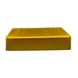 SquishZilla™ Fun Doh™ Gold Bar Slow-Rise Squishy Toy - 12 Pieces Per Retail Ready Display 27010