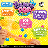 Fun Doh™ Crunch Pop Squishy Slime - Store Surplus No Display - 12 Pieces Per Pack 27020L