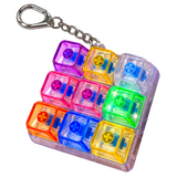 Light-Up Fidget Keypad Keychain - Store Surplus No Display - 12 Pieces Per Pack 27052L