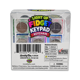 Light-Up Fidget Keypad Keychain - 12 Pieces Per Retail Ready Display 27052