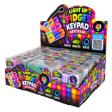 Light-Up Fidget Keypad Keychain - 12 Pieces Per Retail Ready Display 27052